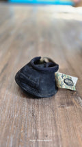 Black Weaver Bell Boots, Medium