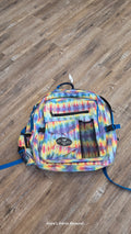 Tie Die  Rope Bag